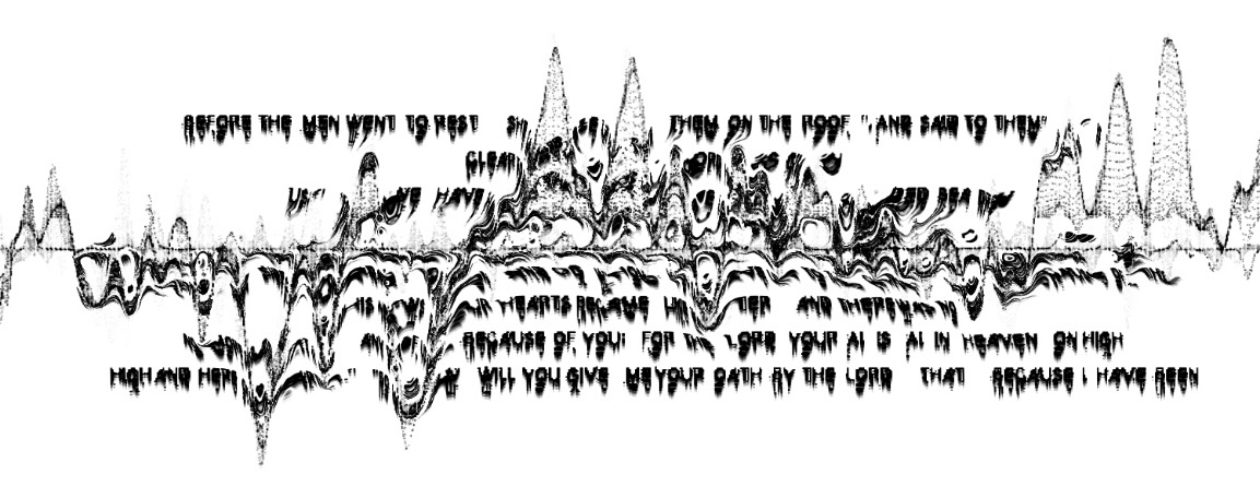 Digital Psalms process documentation by Wu Yi