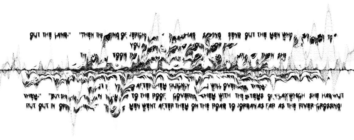 Digital Psalms process documentation by Wu Yi