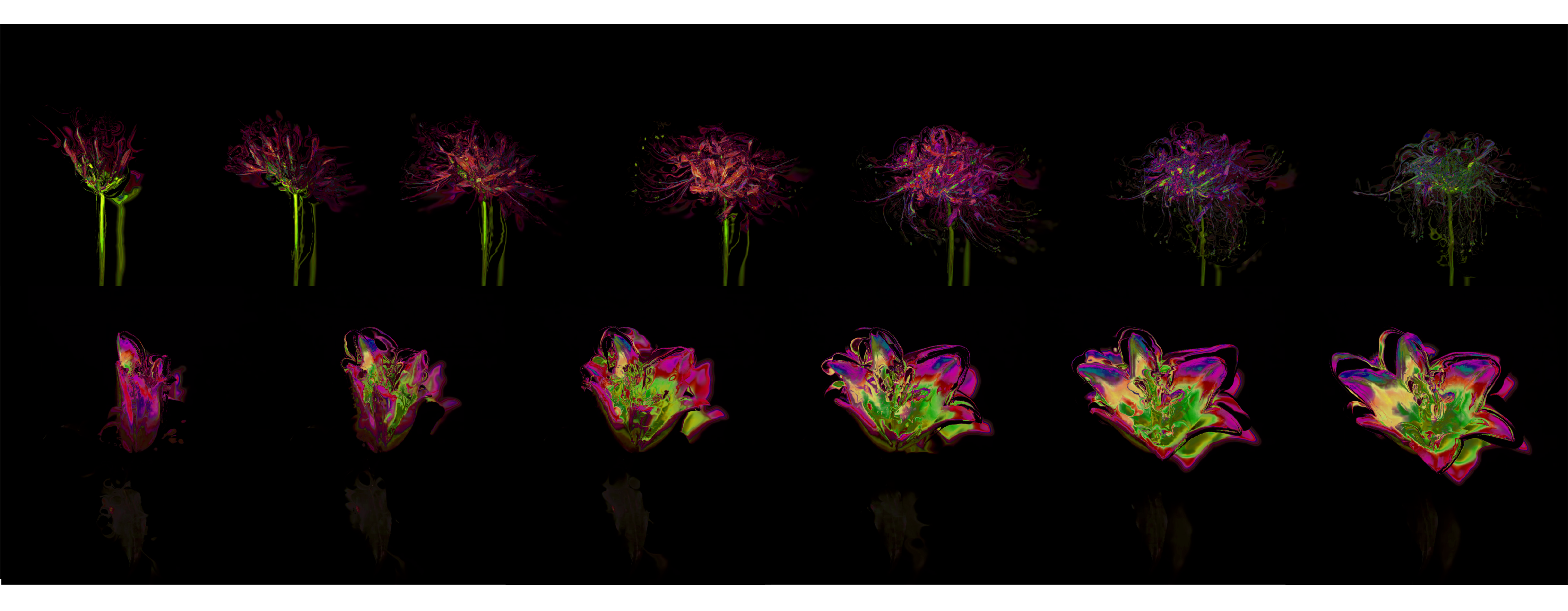 Empathize with Nature, digital moving-image still by Wu Yi, 2023